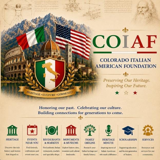 Colorado Italian American Foundation - Preserving Our Heritage, Inspiring Our Future